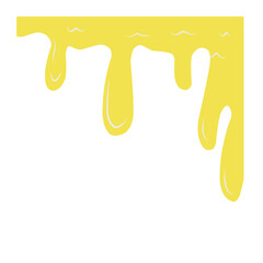 Cheese Melting Corner Border 