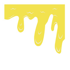 Cheese Melting Corner Border 