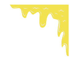 Cheese Melting Corner Border 