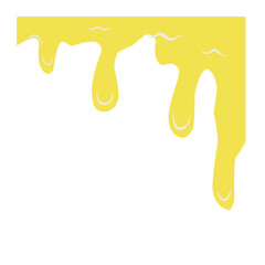 Cheese Melting Corner Border 