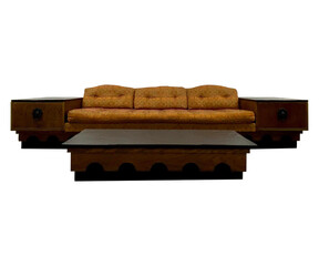 Image of Classic Vintage Sofa Set