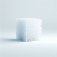 white sugar cube