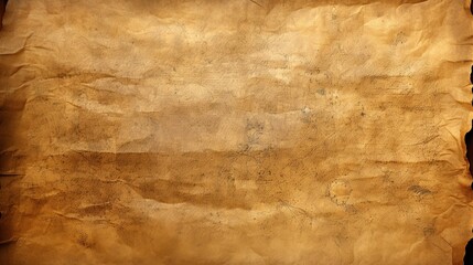 Old paper manusript scroll isolated on white vertically oriented - obrazy, fototapety, plakaty