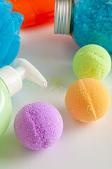 Bath Bomb, Colorful Soap, Bath Ball, Water Cosmetic