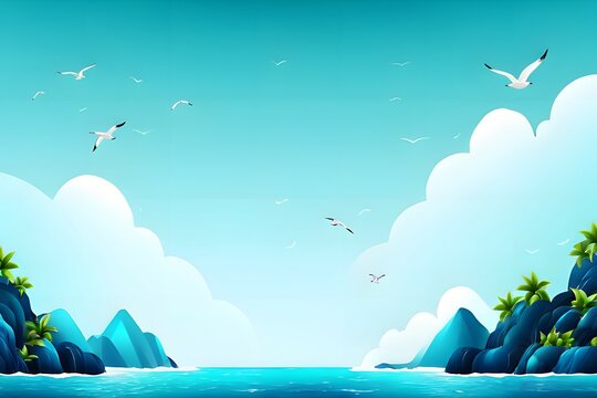 Starlight Drifts, Lost in Ocean's Endless Heart background design images wallpaper ai generated
