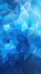 Obraz premium Abstract blue geometric polygonal background