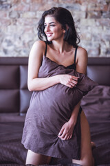 Fototapeta premium Sexy young woman