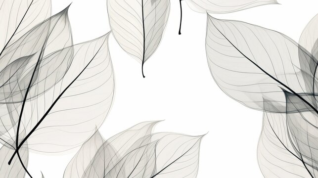 abstract leaves background.