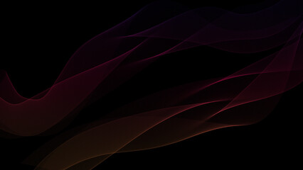 Abstract gradient red line background in 4K resolution