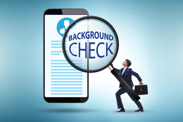 Concept of background security check