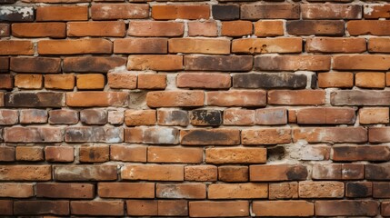Fototapeta premium wall made of old bricks background.