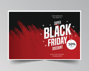 modern black friday sale background template design vector illustration