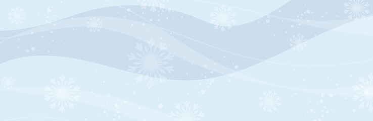 Fototapeta na wymiar Abstract winter background with snowflakes and frosty patterns. Vector graphics. 