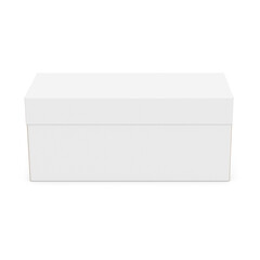 a image of a Shoe Box in bank isolated on a white background
