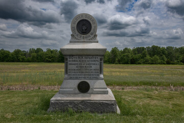 The 80th NY infantry Monument, Gettysburg Battlefield  Pennsylvania,