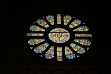stained glass window
