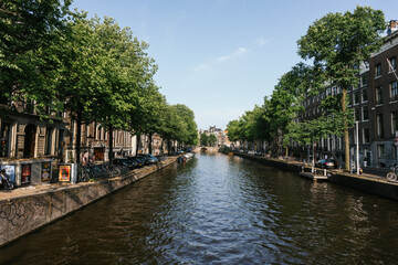 Fototapeta premium canal Amsterdam
