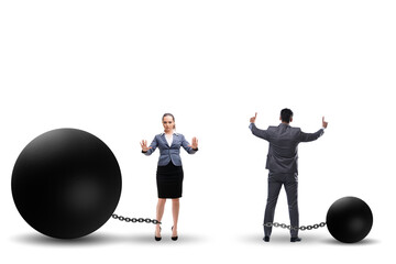 Concept of inequality between women and men