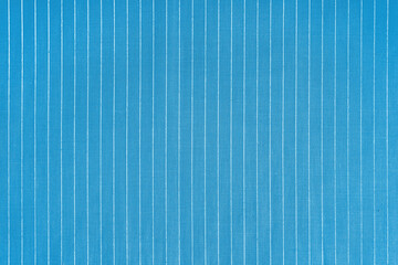 Striped blue white fabric texture background wtih copy space. Shirt fabric, tablecloth textile,...