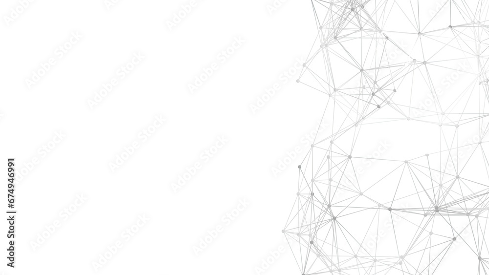 Poster abstract geometric background. plexus mesh backdrop illustration.