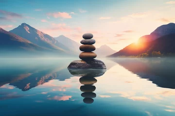 Cercles muraux Zen Stacked Stones Images - Free Download on Freepik