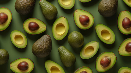 fruit background of avocado, for avocado sellers, healthy avocado, healthcare concept, greenery...