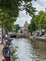 Fototapeta premium canal Amsterdam