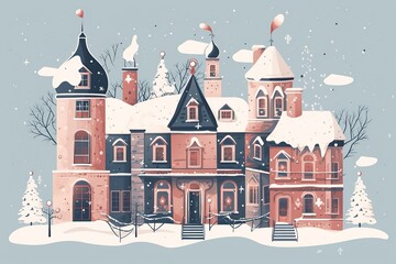 Santa's Snowy Hideaway: A Winter Wonderland at the North Pole