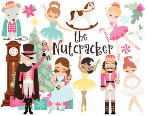 Christmas Nutcracker, nutcracker ballet © MyClipArtStore.com