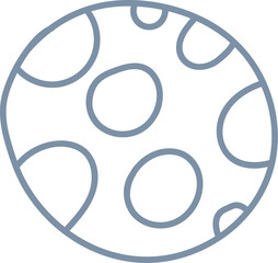 Obraz premium Abstract Planet Doodle