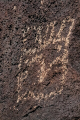 Petroglyphs at Piedras Marcadas Canyon, Albuquerque, NM
