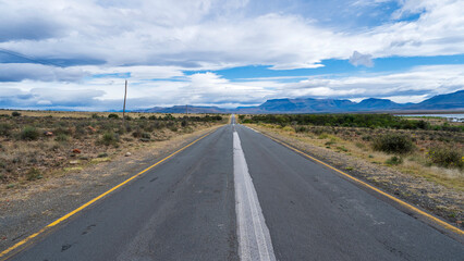 Long straights while driving in inner South Africa