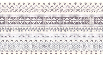 Fair Isle pattern wallpaper | generative AI