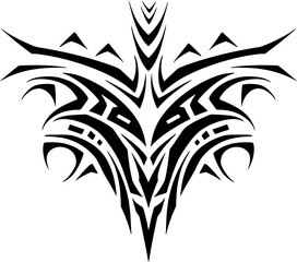 Neo tribal art pattern 