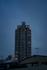 Fototapeta premium Exterior of high rise residential building