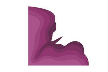 Abstract Ornament Border Design With Transparent Background