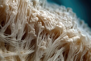 AI generated image of asbestos chrysotile fibers