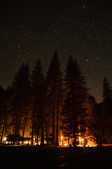 mosque in the night yosemite