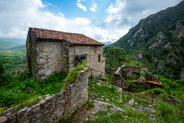 Fototapeta na wymiar Medieval Village of San Severino di Centola - Italy