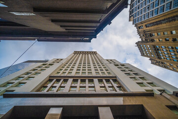 Bank of Sao Paulo Building, listed monument in the center of São Paulo