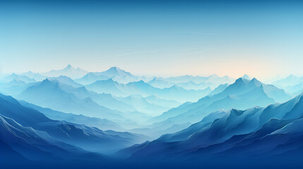 Fototapeta na wymiar beautiful blue mountains background