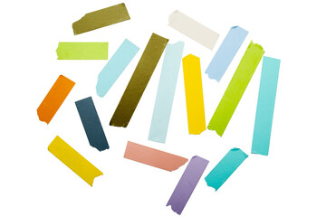 Colorful sticker paper tape