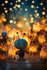 Some firefly dolls Generative AI