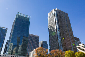 Obraz premium 丸の内高層ビル 東京都千代田区