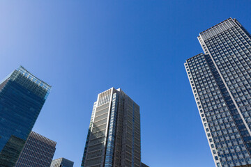 Obraz premium 丸の内高層ビル 東京都千代田区