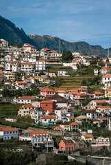 Obraz premium a vertical shot of Seixal, Madeira, Portugal