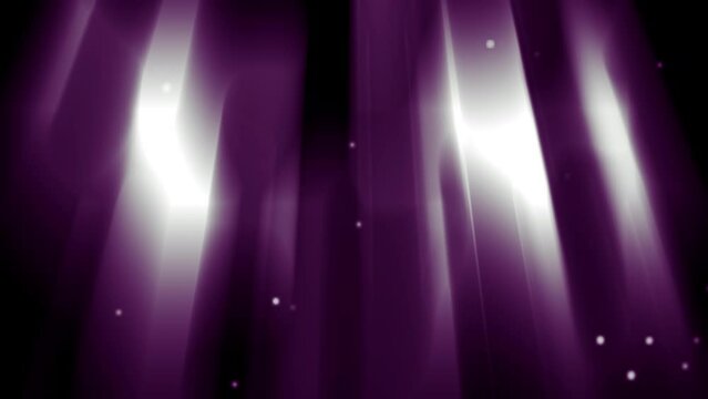  オーロラのような輝かしい光のエフェクト動画 7　（4K対応）
