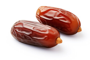 dates Isolated on a white background, Generative ai