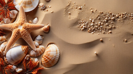 A Photo Of A Clean Mockup With A Sand Background, Background Image, Hd
