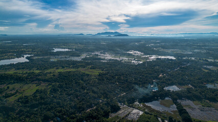 Fototapeta premium panorama of the city